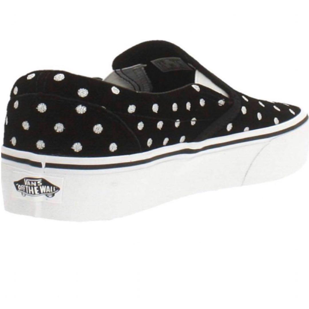 VANS クラシックスリッポンプラットフォーム ポルカドット PUNK