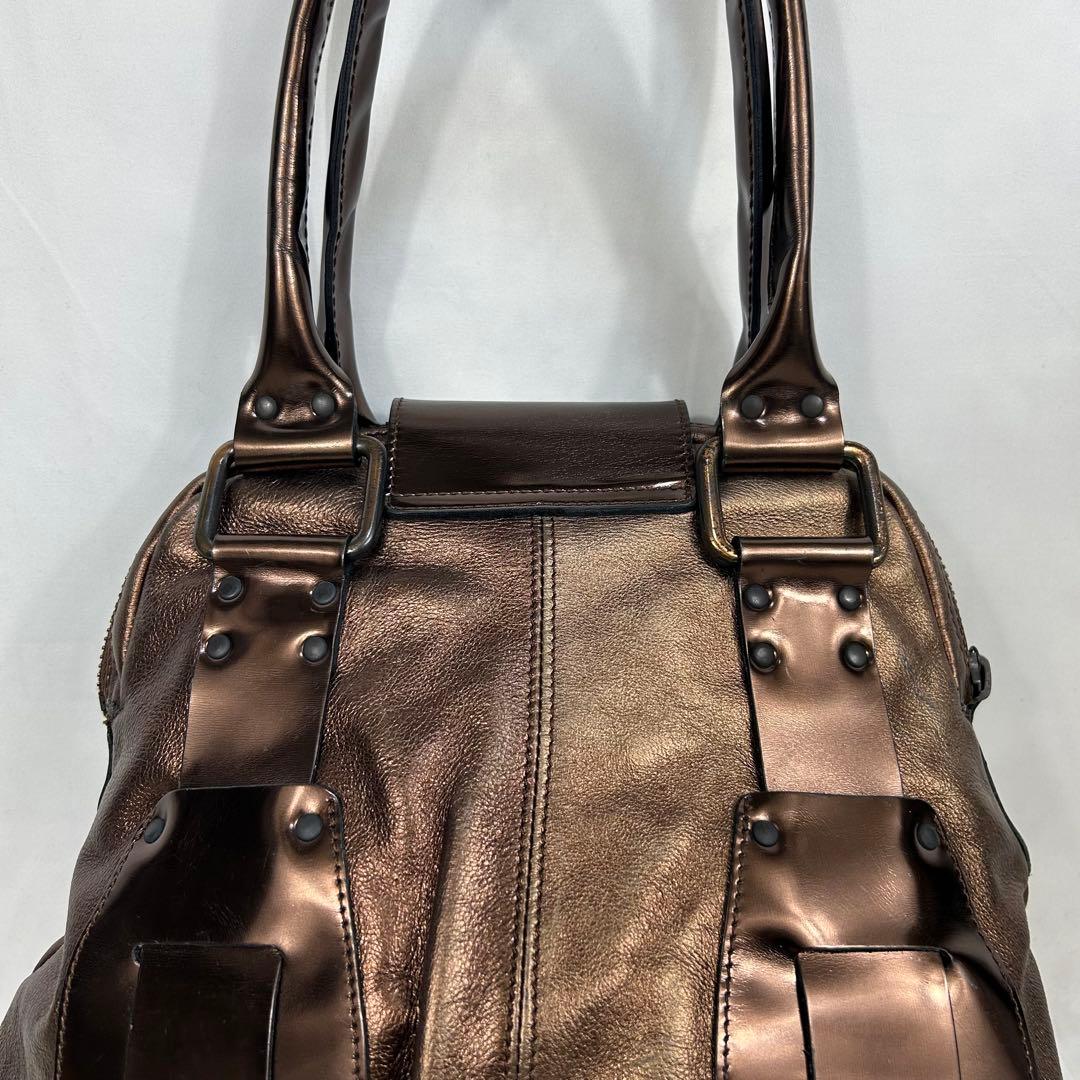 Diesel Archive Steampunk Metalic Bag Y2k Diesel Archive Steampunk Metalic Bag Y2k