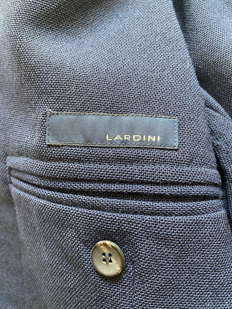 未使用級LARDINI ホップサック ジャケット 50 紺