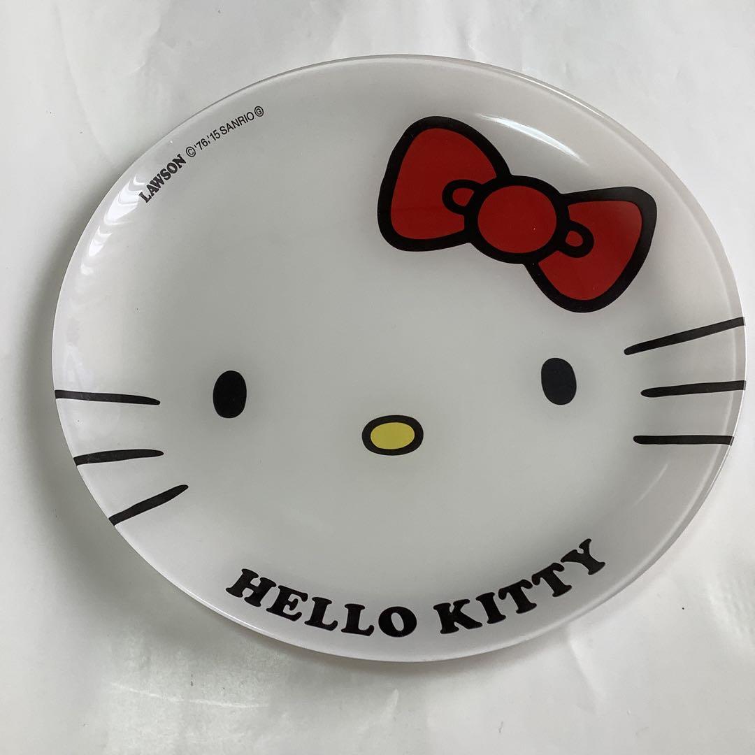ハローキティガラスパーティプレート大皿新品‼️