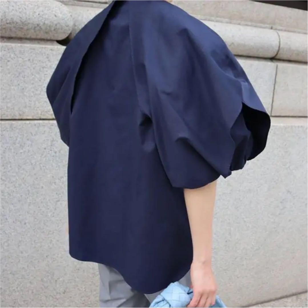 美品】 machatt ヨークボリュームブラウス シャツ/ブラウス(半袖/袖なし) 美品】 machatt ヨークボリュームブラウス シャツ/ブラウス(半袖/袖なし)