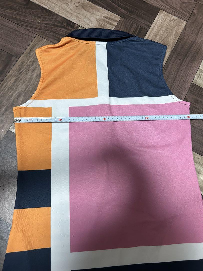 新品未使用 MARK&LONA カラフルストレッチワンピース
