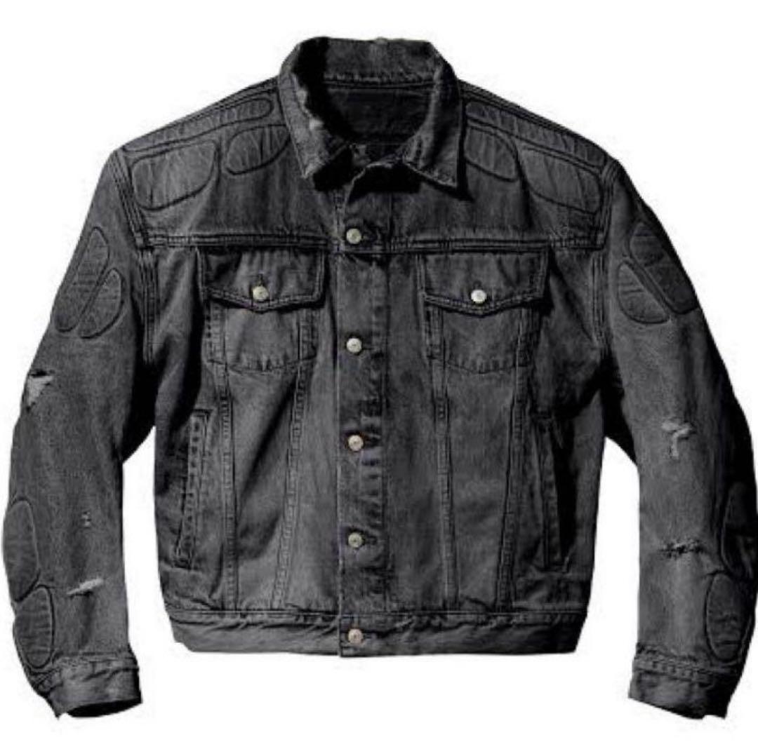 通販 YEEZY GAP メルカリ - BLACK JACKET DENIM BALENCIAGA ジャケット・アウター