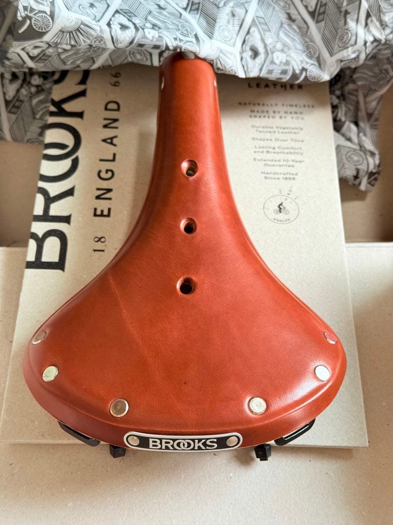 【新品・未使用】BROOKS サドル B17 (正規品・箱付き) 【新品・未使用】BROOKS サドル B17 (正規品・箱付き)