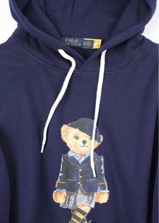 レア新品 ポロラルフローレン ポロベア レディース 裏起毛パーカー