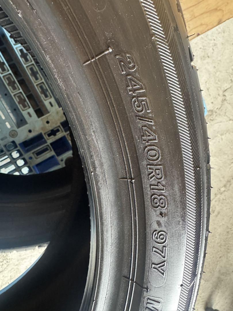 タイヤ・ホイール (167)245/40R18 BRIDGESTONE POTENZA S001
