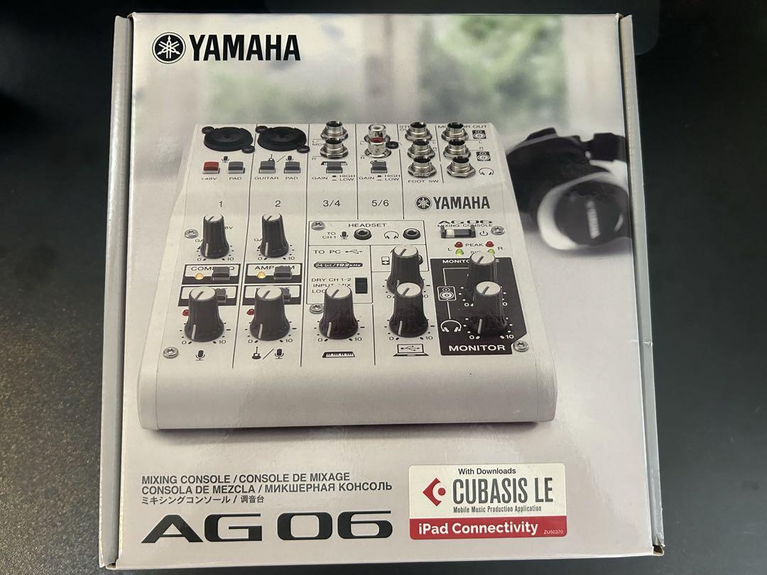 YAMAHA AG06 ミキサー
