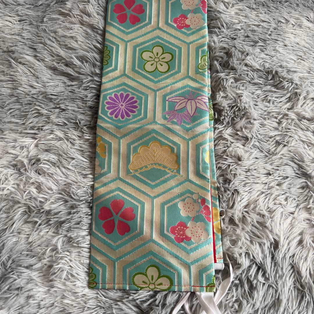 作り帯 女の子 七五三 美品 菱 作り帯 女の子 七五三 美品 菱