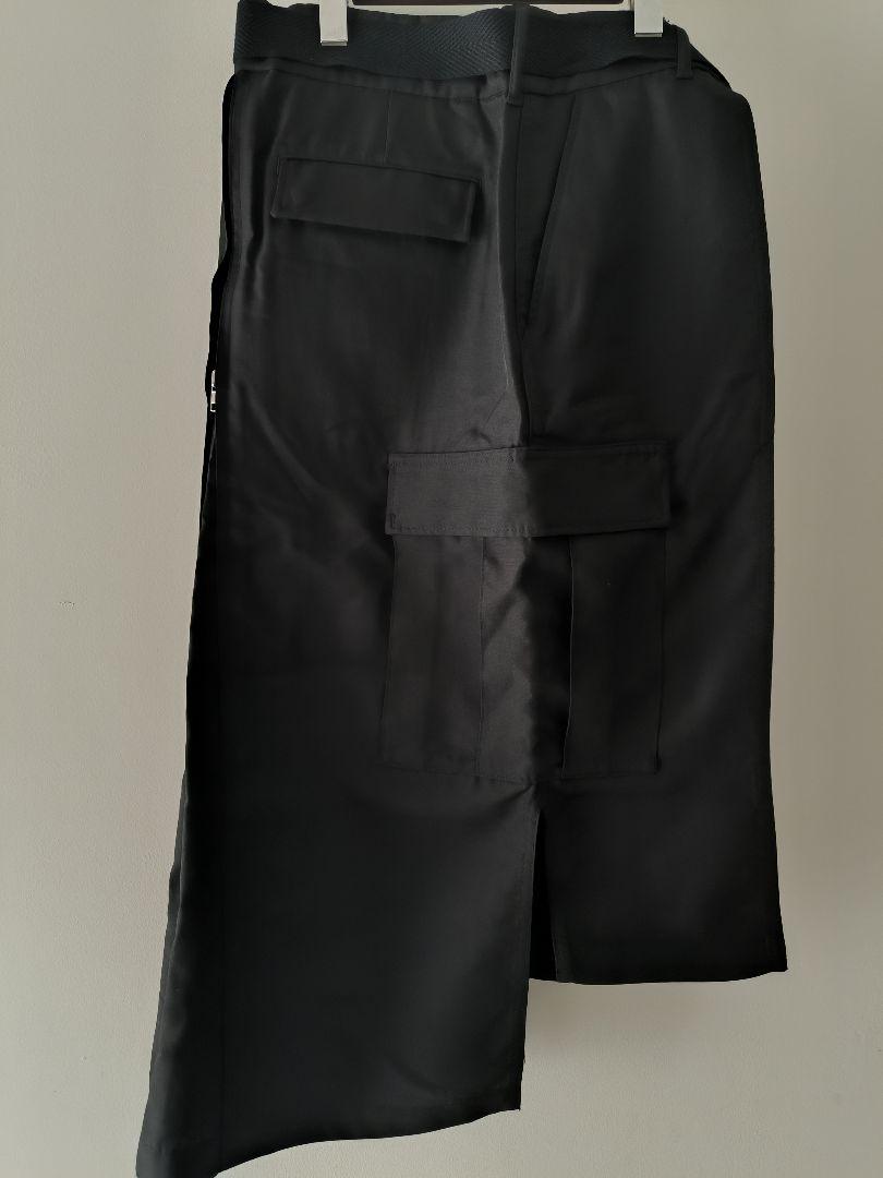 プ*ン様 ALMOSTBLACK 17ss 巻きスカート