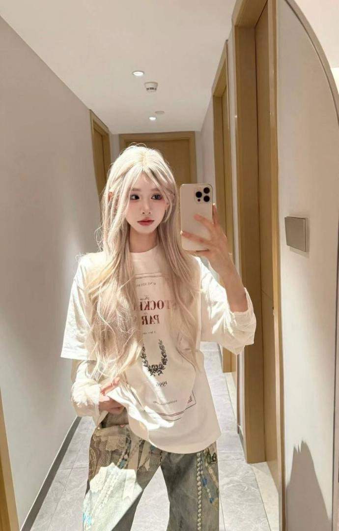 未使用 Acne Studios オーバーサイズTシャツ アイボリー