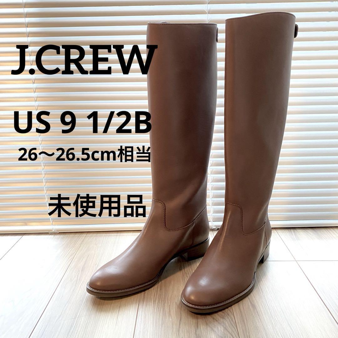 未使用 ロング 本革 ブーツ - 靴