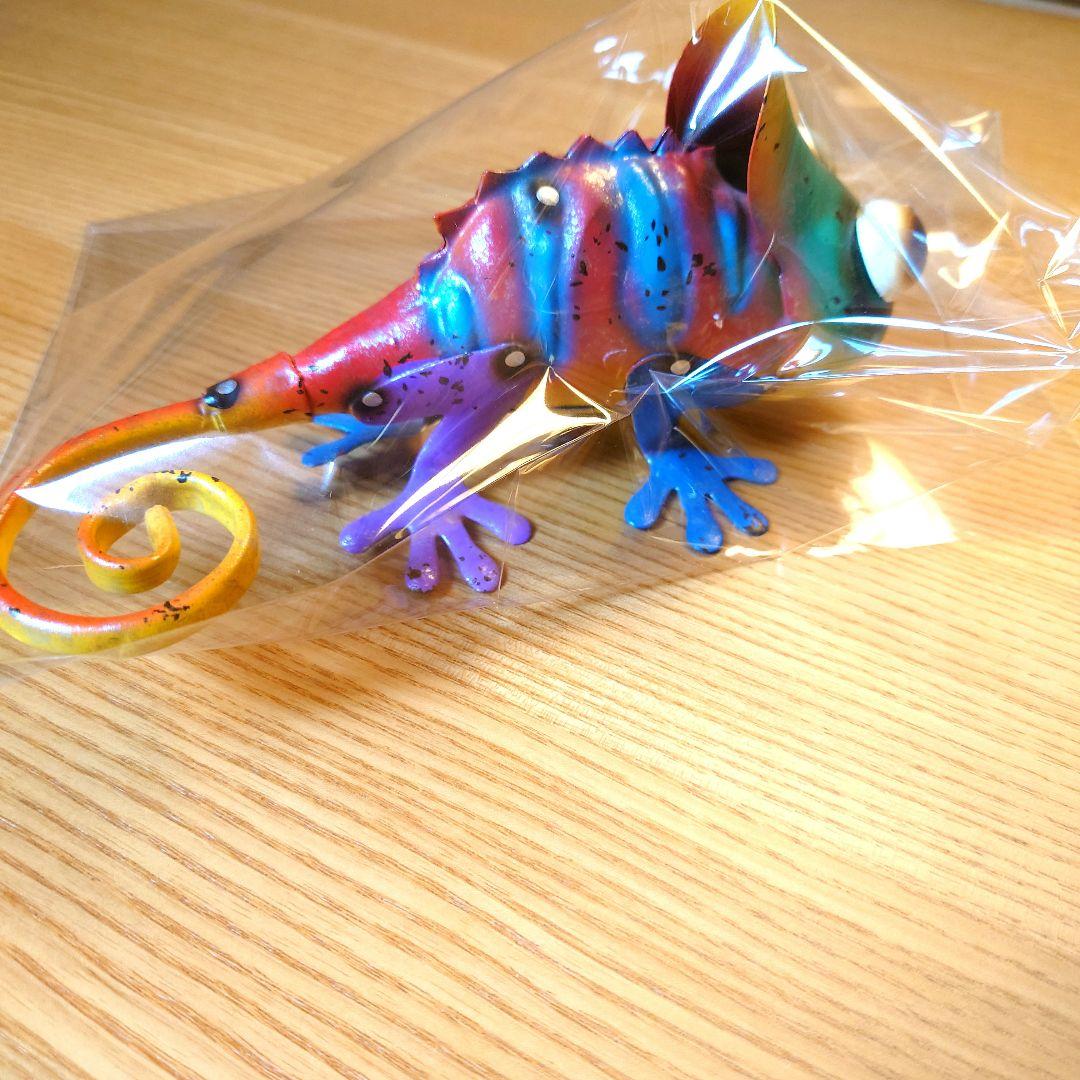 ブリキ　カメレオン　置物　オブジェ