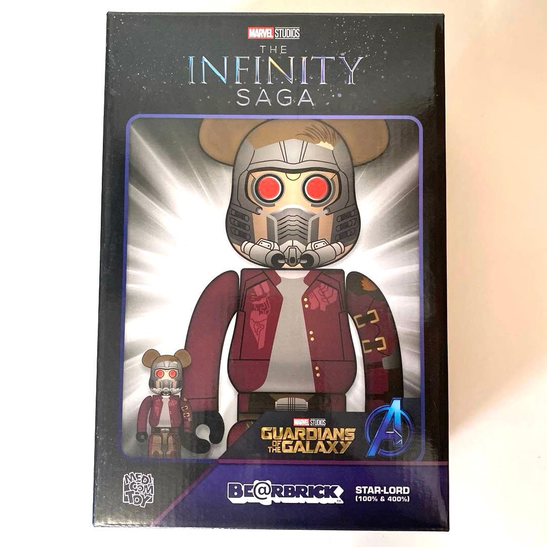 BE@RBRICK スターロード 100% & 400% BE@RBRICK スターロード 100% & 400%
