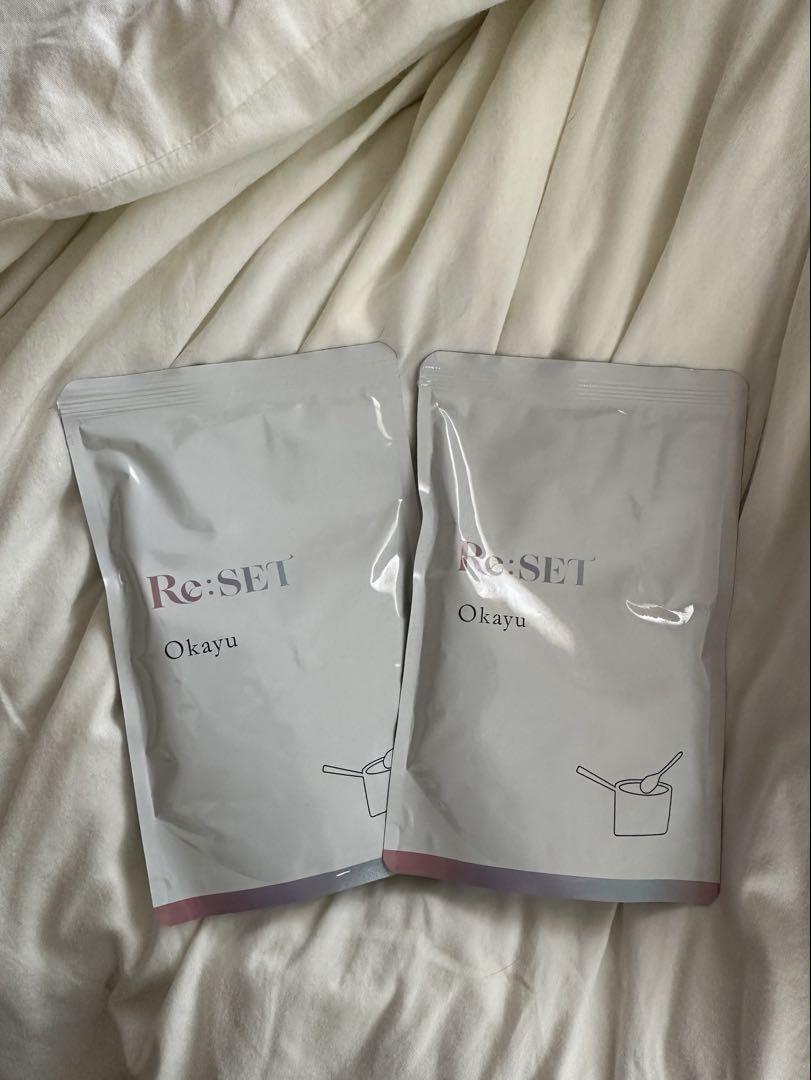 Re:SETのファスティングキット➕おかゆ一食付 Amazon | RESET 1週間 ファスティングセット [酵素ドリンク