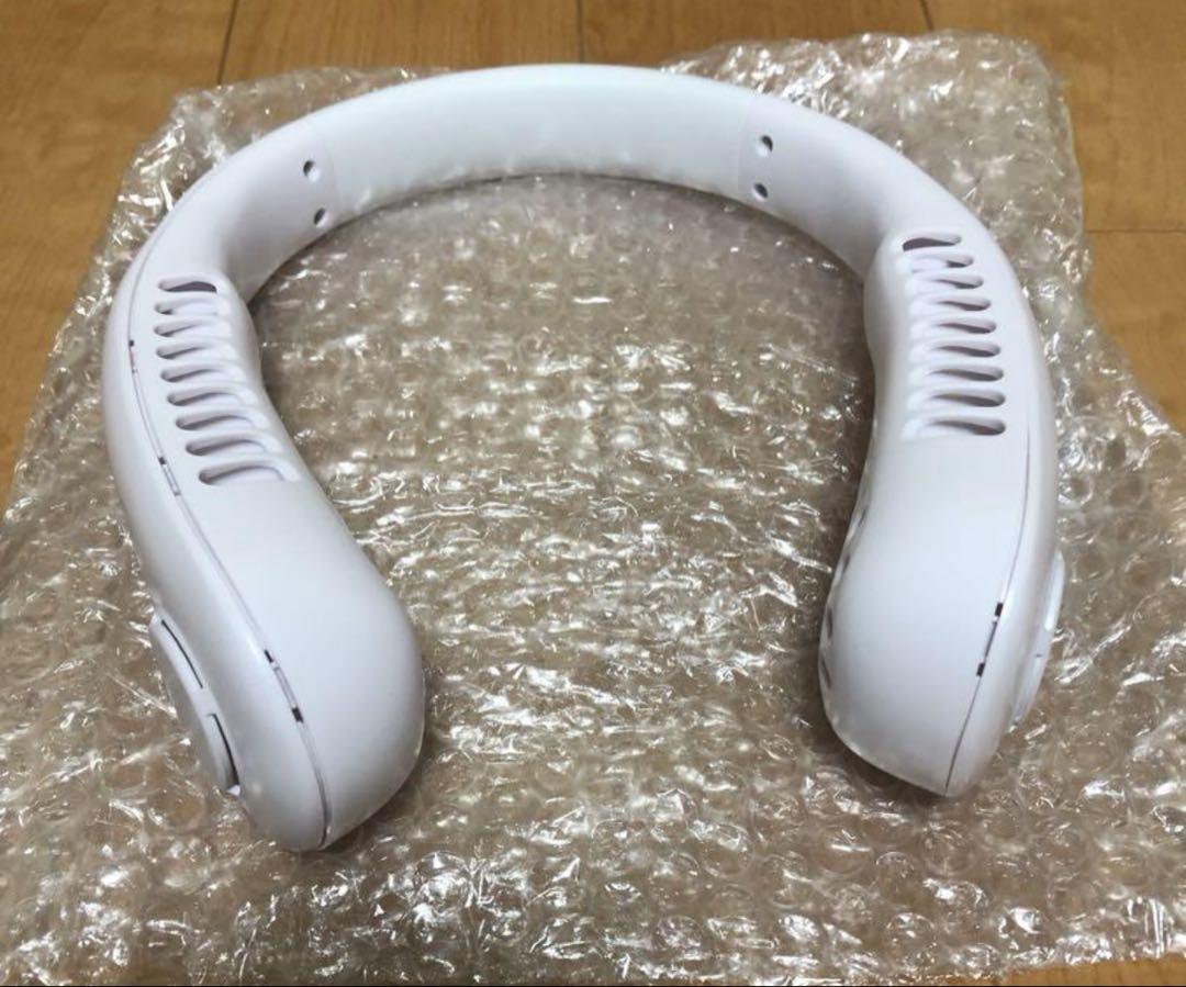 ネックファン 首掛けファン USB充電式 首かけ扇風機  ポータブル