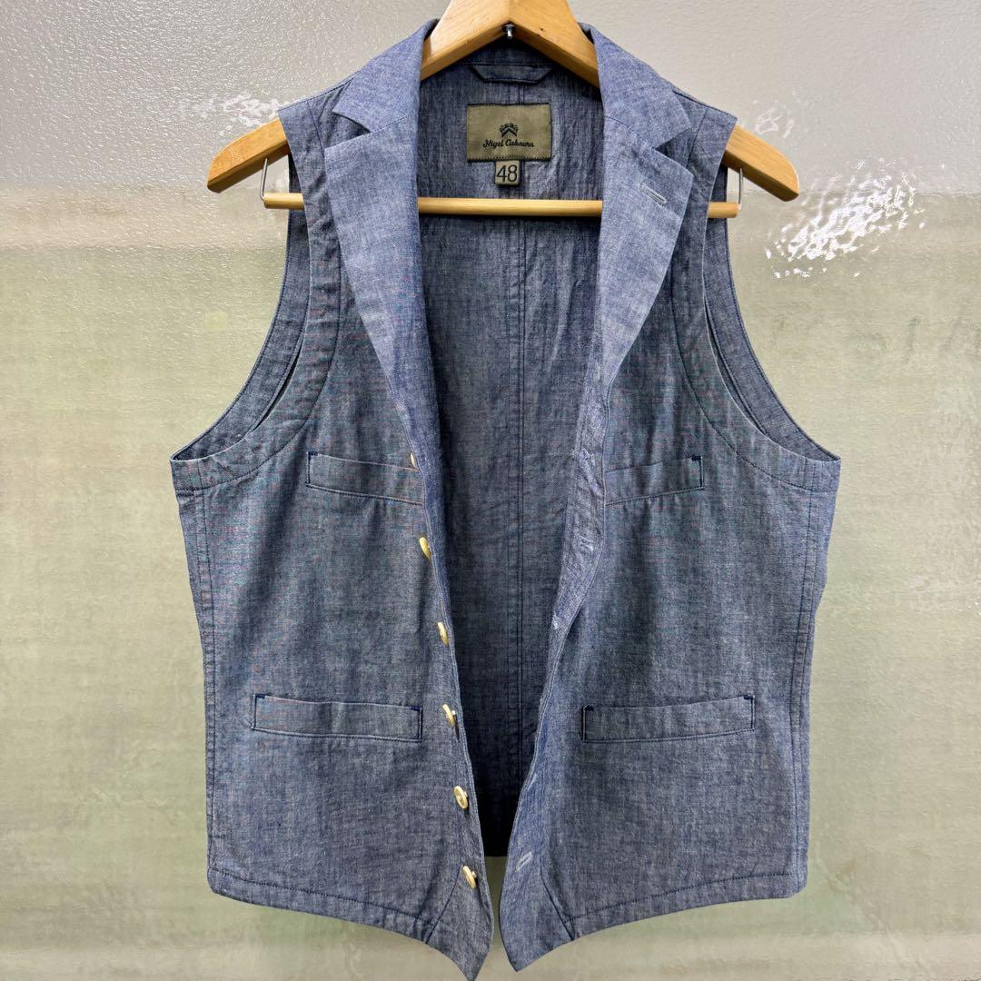 Nigel Cabourn シャンブレーマロリージャケット＆ベスト 48