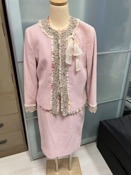 ○日本正規品○ エスカーダ ESCADA ピンク スーツ セットアップ ...