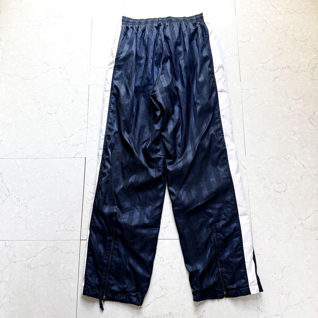PUMA プーマ ナイロン ジャージ XO 2XL ブルー 裏起毛