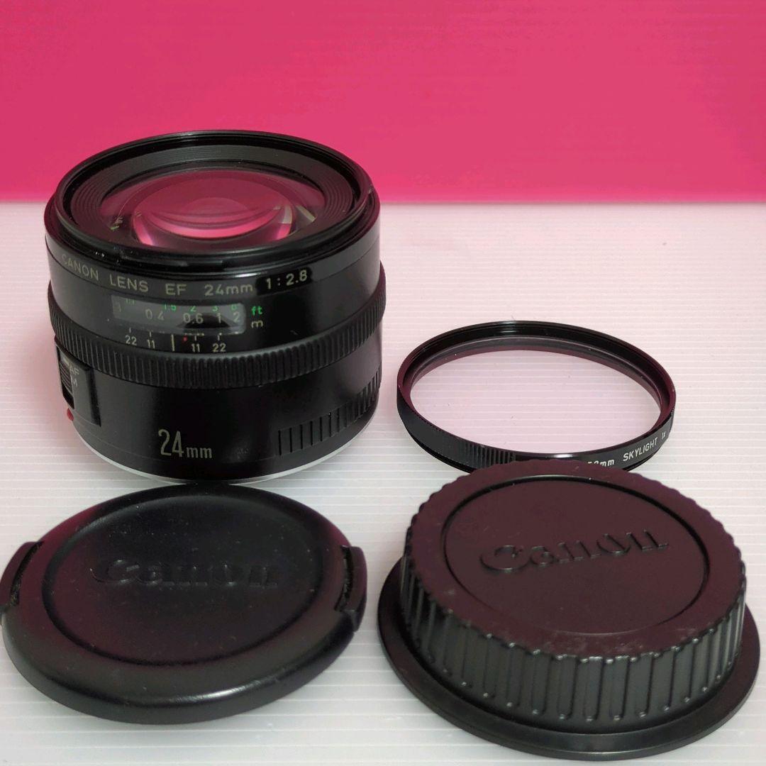 Canon キヤノン EF 24mm f2.8 レンズ　単焦点