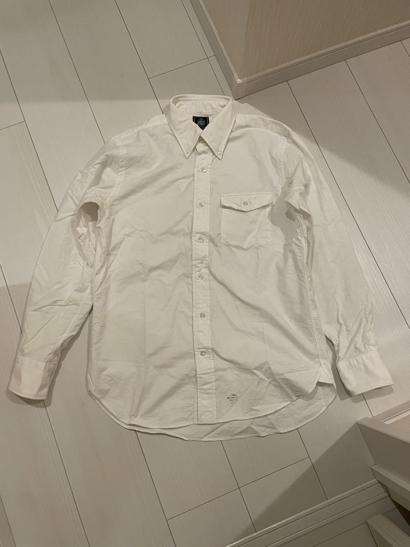 ★超美品★ J.PRESS ボタンダウンシャツ Mサイズ ホワイト ジェイプレス