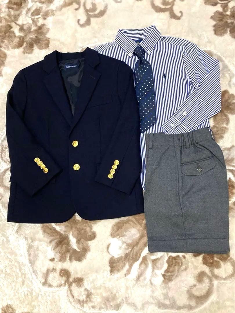 最安値挑戦】 はまさと様専用 男子 ラルフローレン フォーマルスーツ
