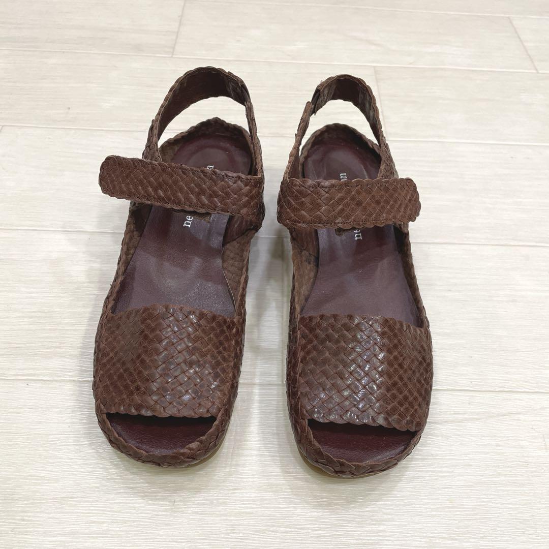 neue diffusion ノイエ ディフュージョン フラットサンダル 23