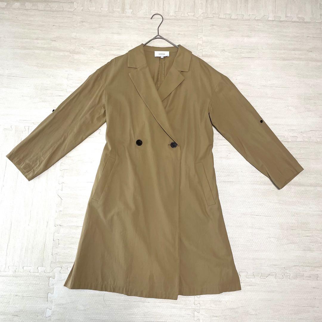 【美品】UNTITLEDアンタイトル　スプリングコート　ベージュ　2 M