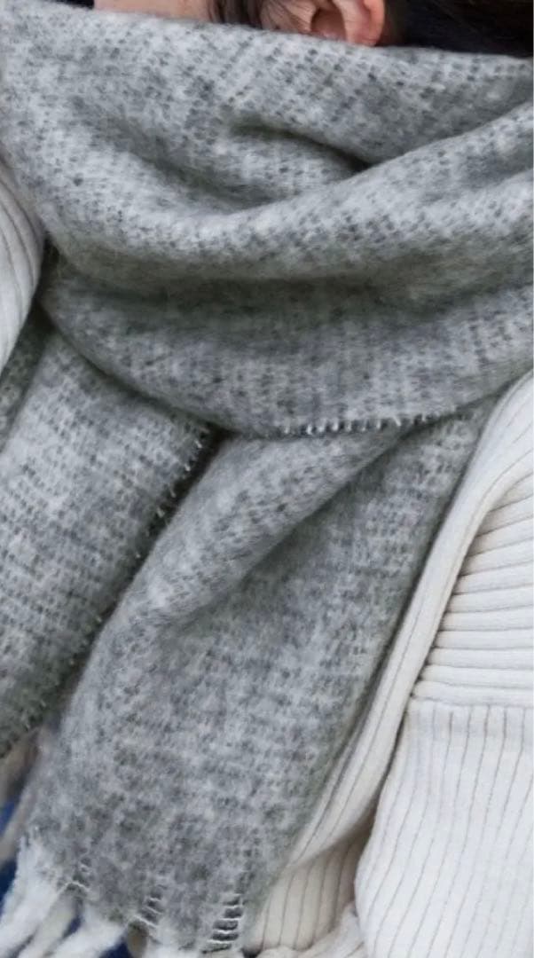 川口春奈さん着用 サイレント デザインステッチニットカーディガン