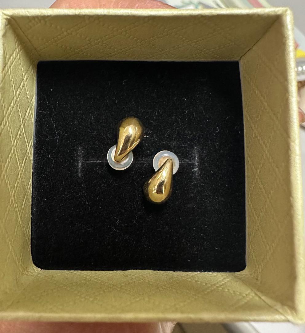 teardrops earrings ティアドロップピアス