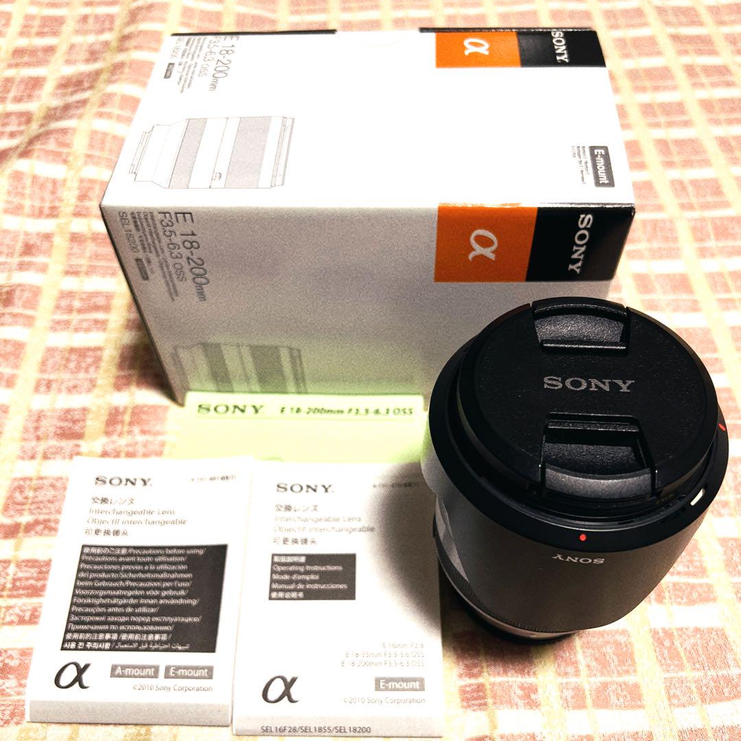 SONY 高倍率ズームレンズ SEL18200