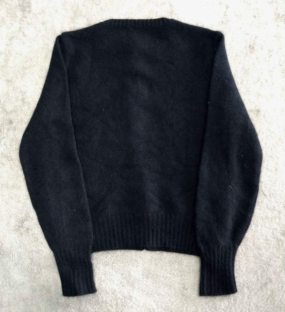 新品未使用 バレンシアガ セット ニット カーディガン ボレロ カシミヤ 黒 画像3
