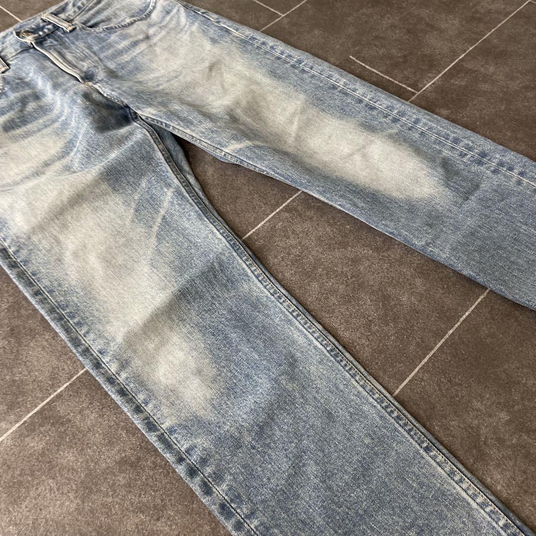 B&Y UNITED ARROWS ダメージ加工 デニムパンツ スキニー 28