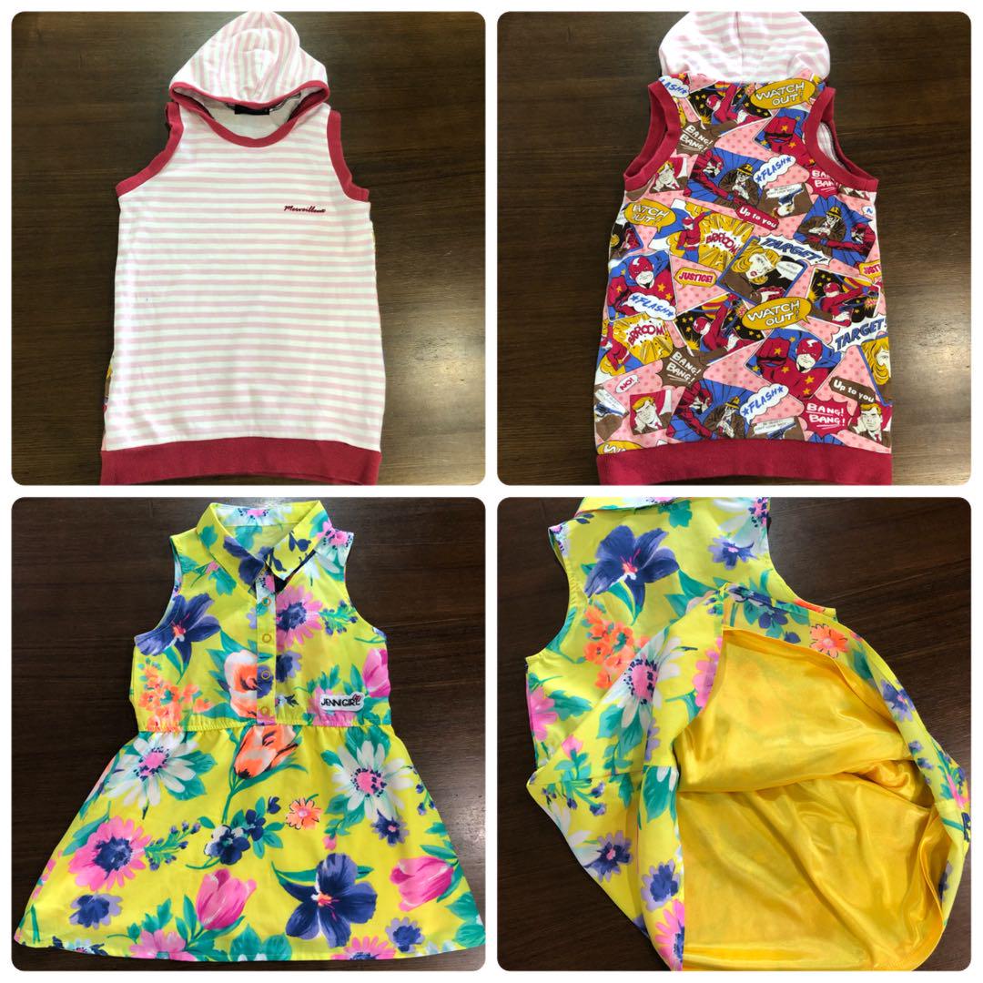 女の子　夏服　ブランド　まとめ売り　100cm アースマジック　カラフル　夏