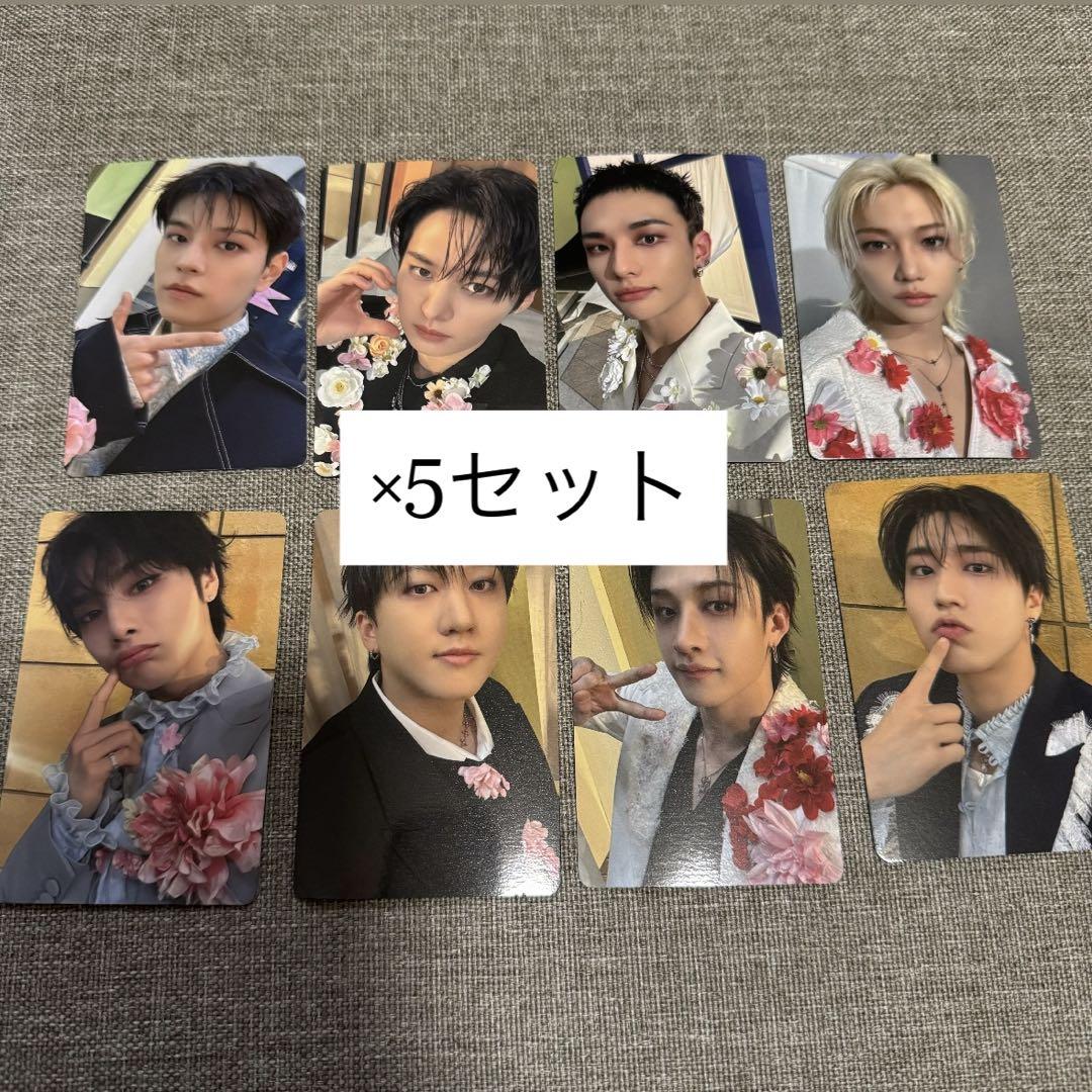 StrayKids Hollowタワレコ特典　トレカ　コンプリート　スキズ　×5