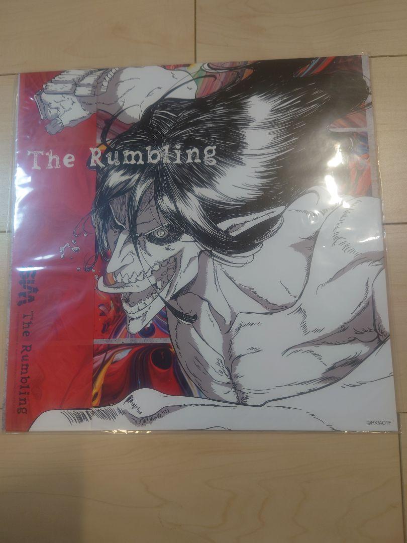 レコード　SIM RUMBLING 進撃の巨人 SiM The Rumbling 進撃の巨人 限定アナログ•レコード盤
