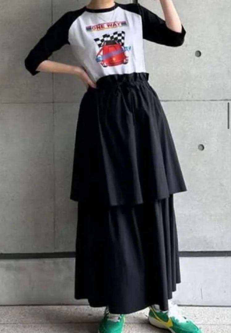 KIN オオシマレイ　コットンスカート