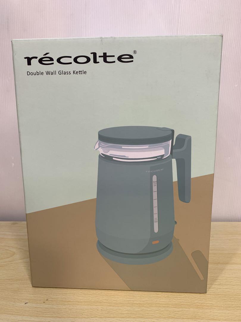【未開封】recolte レコルト ガラスケトル RDG-1