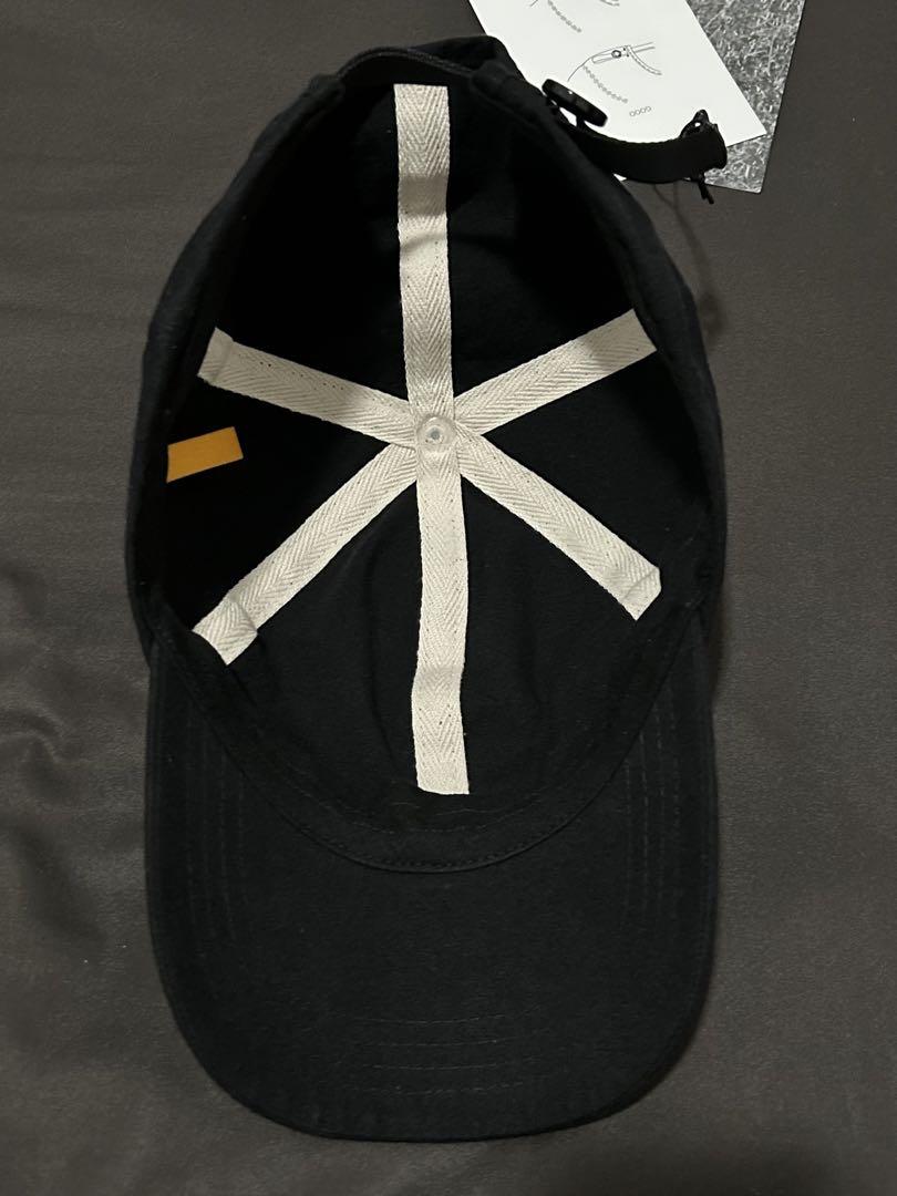帽子 MAN-TLE R0 CAP-3 / BLACK WASH