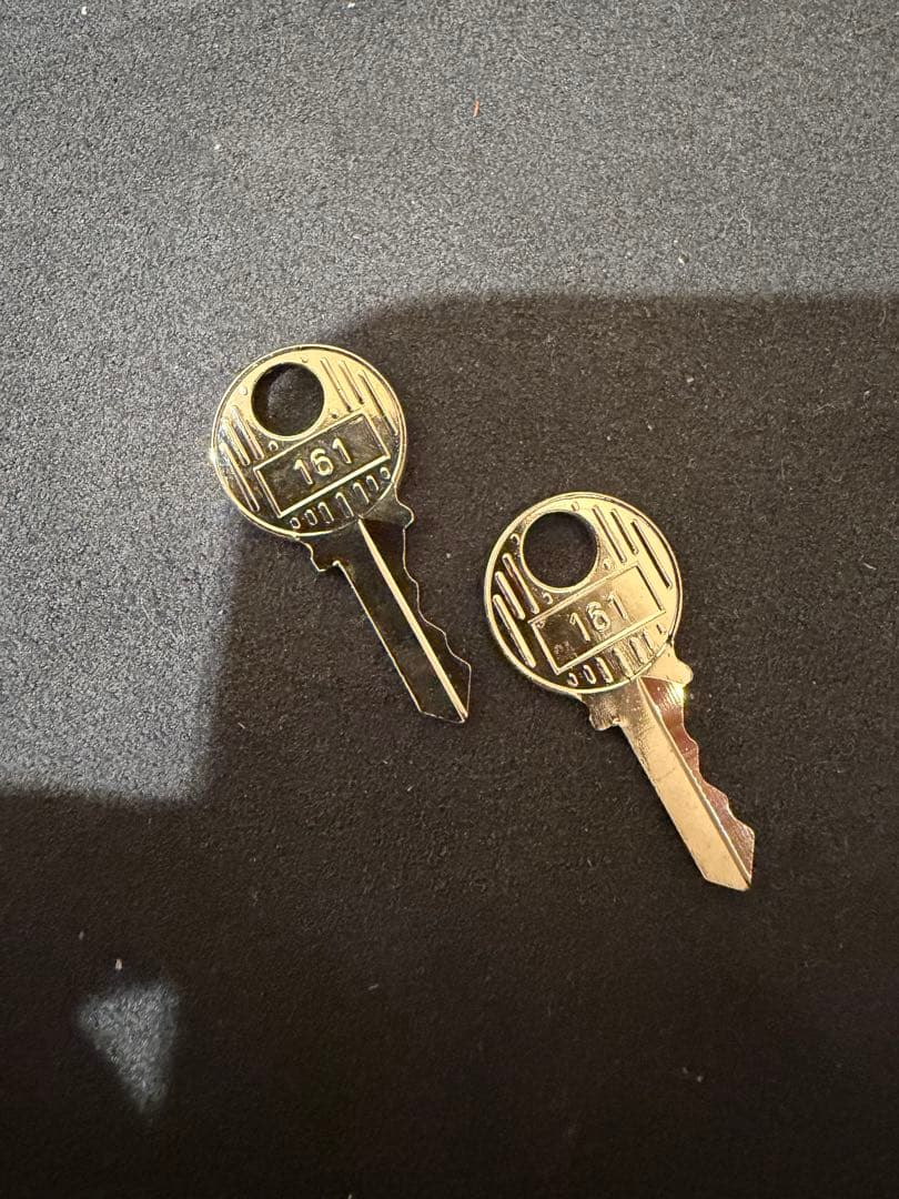 エルメス カデナ用 鍵のみ キー シルバー バーキン ケリー 161番HERMES