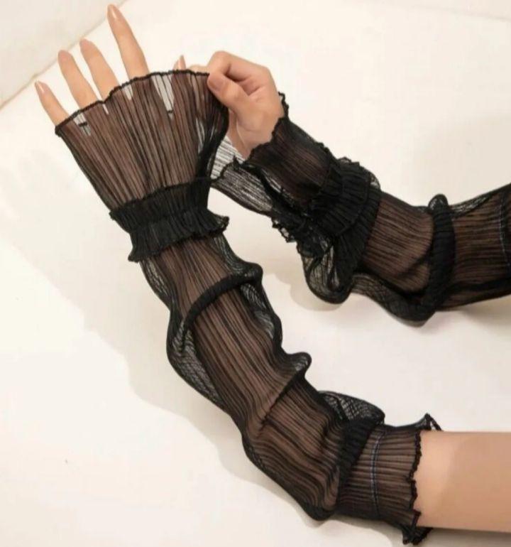 メ*ル様 ✨グッチ✨フィンガーレス✨ロンググローブ✨アームカバー Amazon.co.jp: [Girafurk] ロンググローブ セクシー メッシュ 網