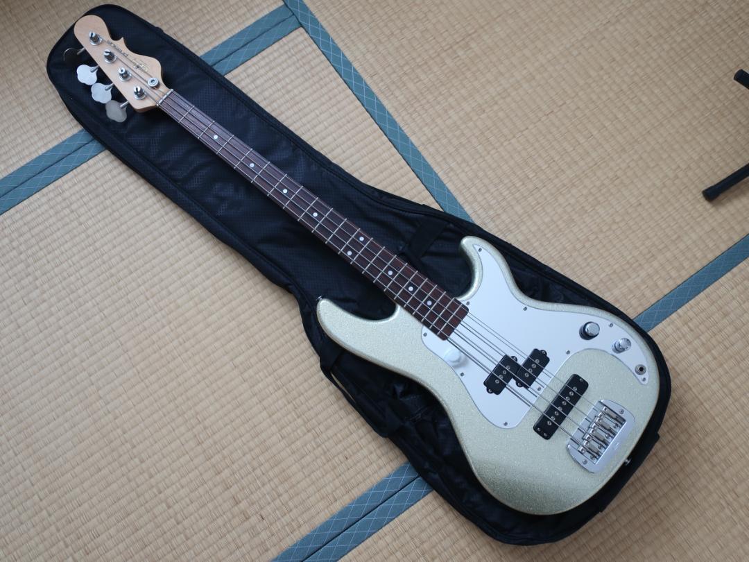 ★希少 G&L SB-2 Premium シルバーメタリックフリーク純正ケース付