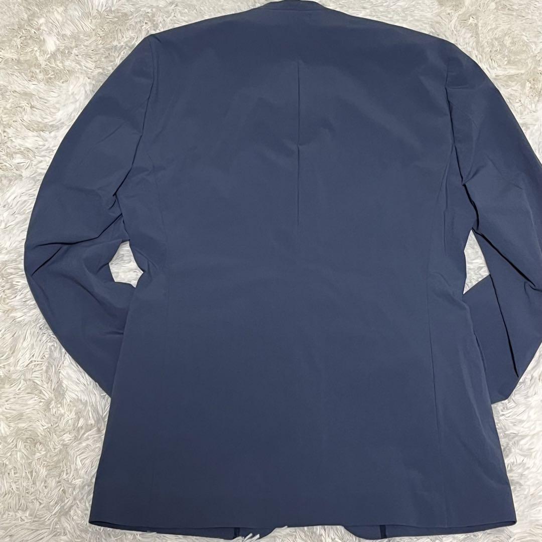 【美品】FABRIC TOKYO セットアップ　ノーカラー　手洗い　ストレッチ