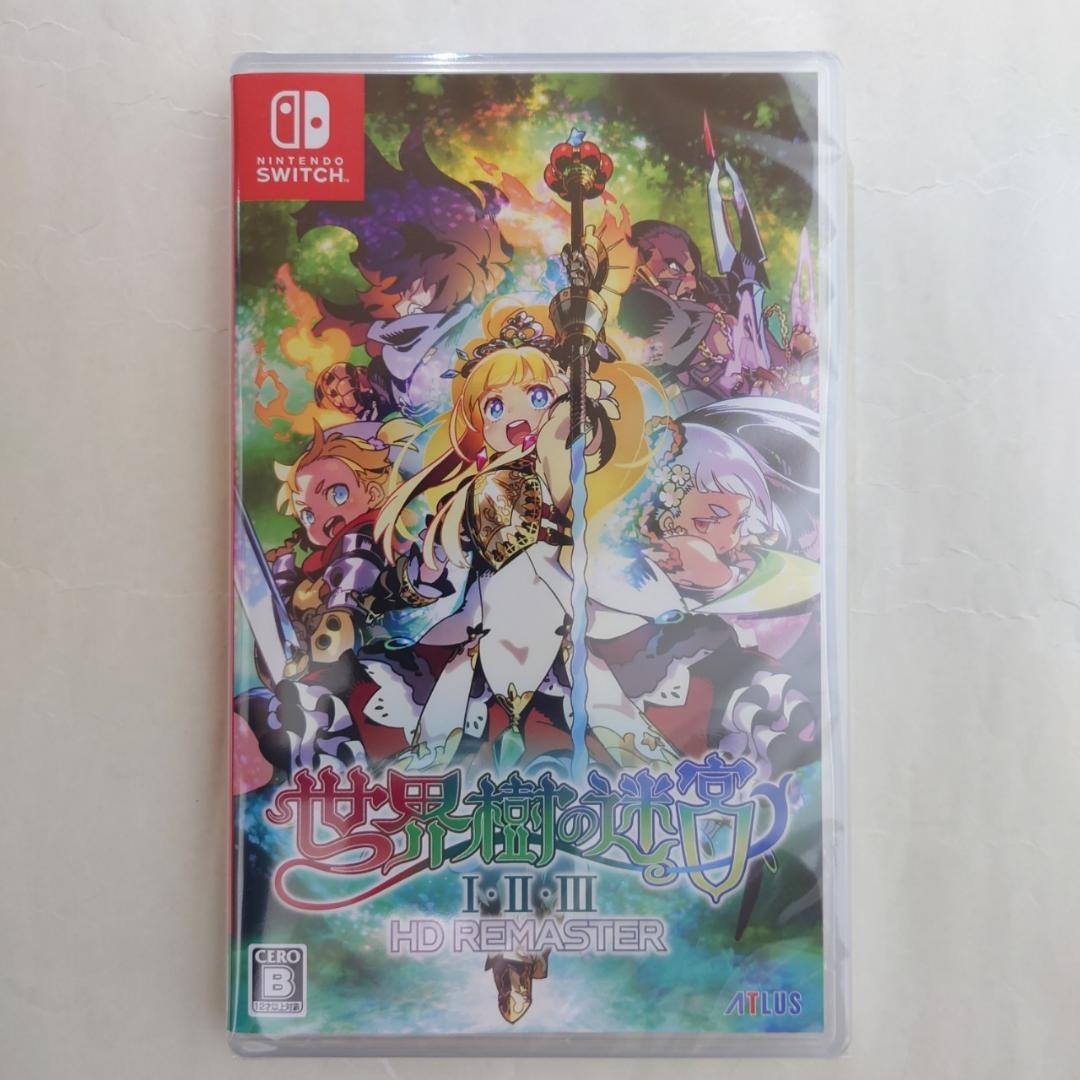 Switch 世界樹の迷宮I・II・III HD REMASTER - メルカリ
