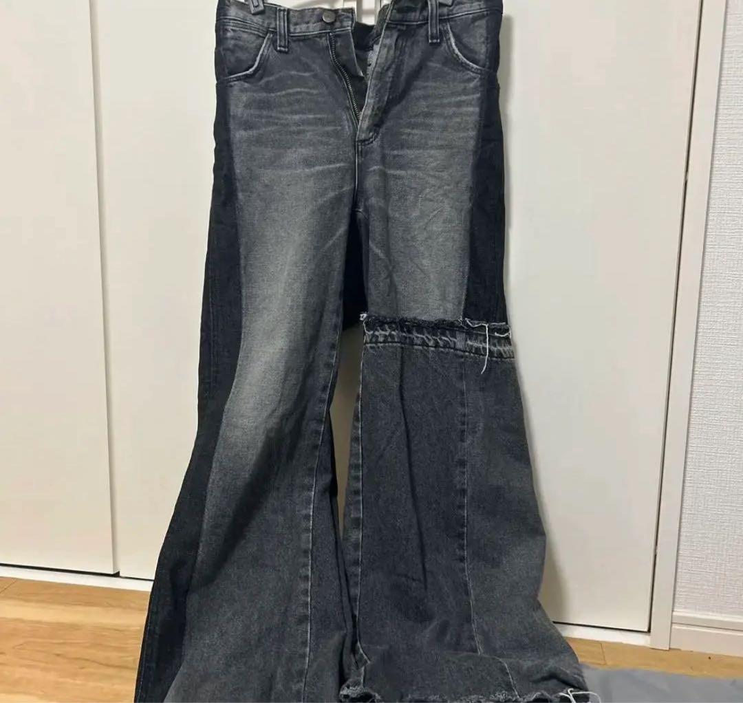 wrangler ラングラー デニム ストリート y2k 平成 リメイク 再