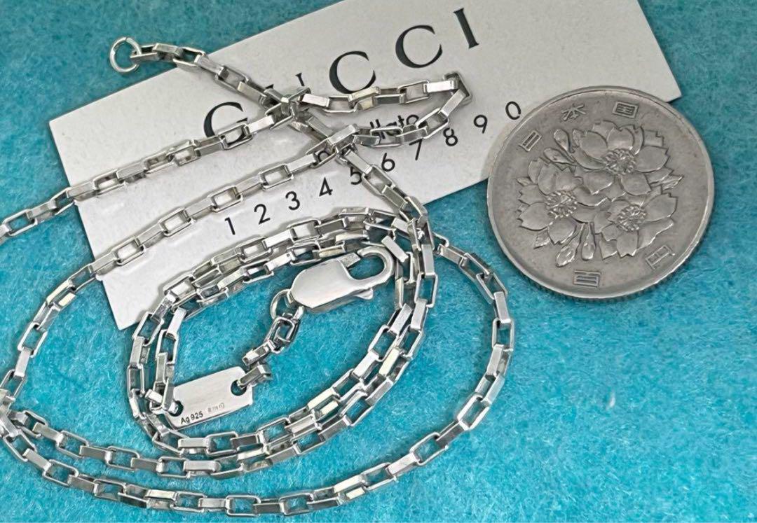 美品 GUCCI ベネチアンチェーンネックレス