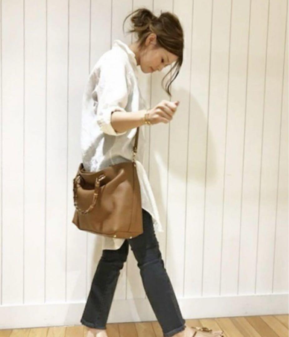 Deuxieme Classe CANCLINI LINO シャツワンピース