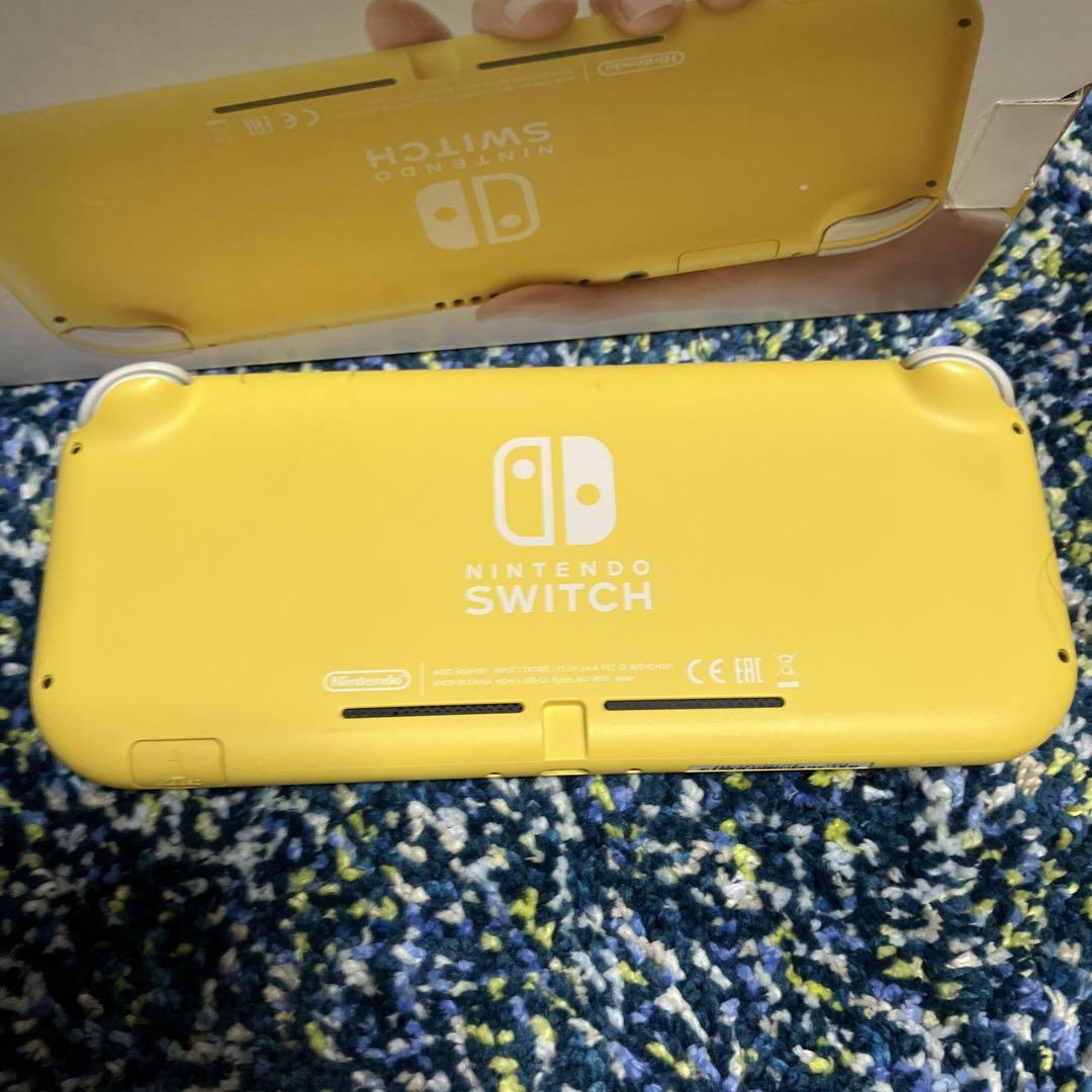 Nintendo Switch Lite 本体　イエロー　ジャンク　箱付き