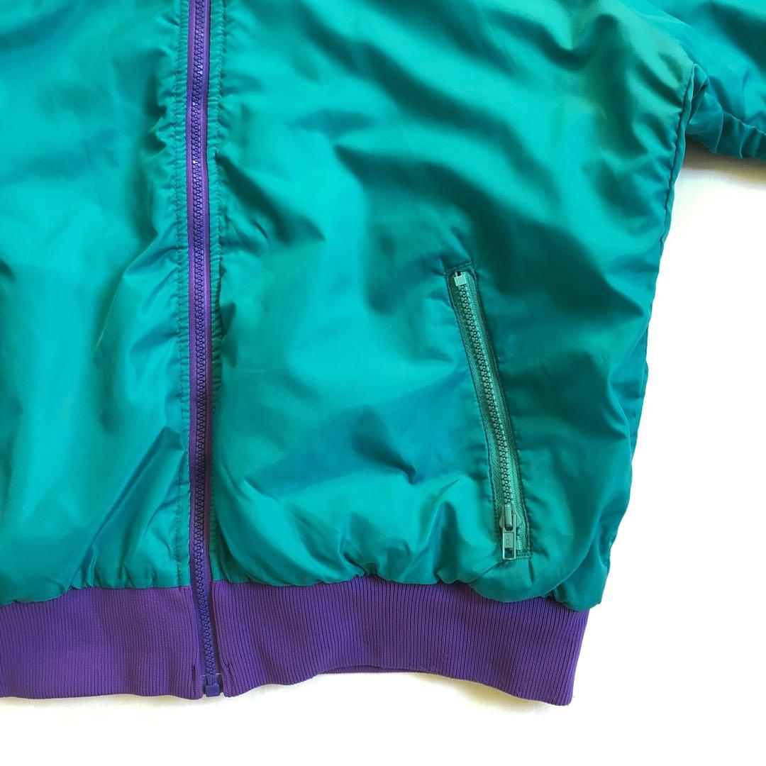 Columbia 90s リバーシブル 中綿 ナイロン ブルゾン ジャケット