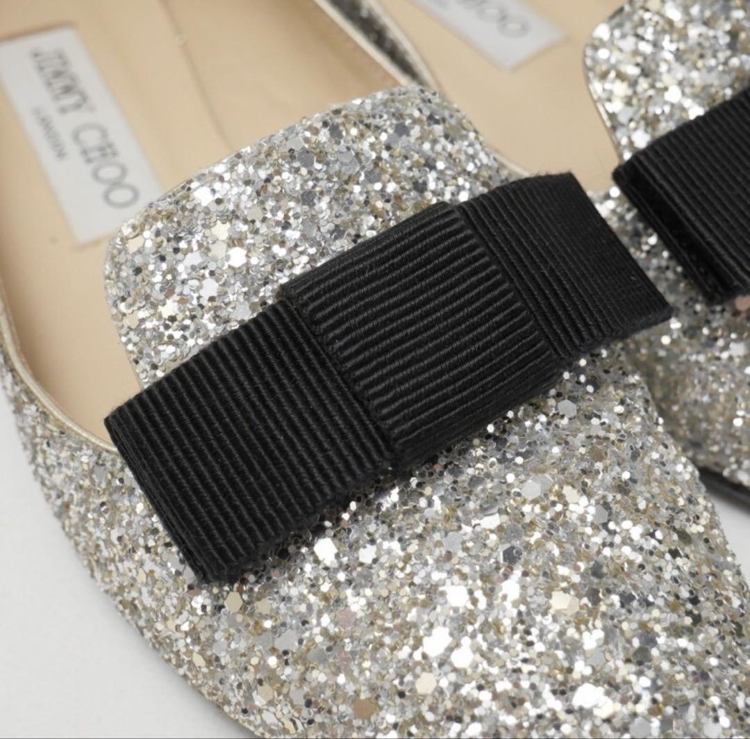★美品★ジミーチュウ JIMMY CHOO Gala フラットシューズ 37.5