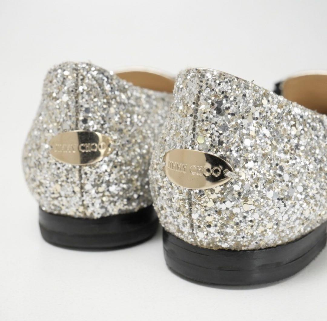 ★美品★ジミーチュウ JIMMY CHOO Gala フラットシューズ 37.5